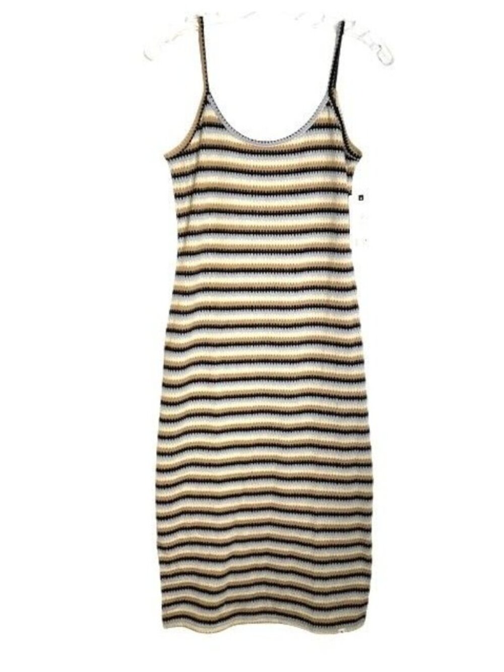 Rip Curl Bobbi Striped Midi Dress MEDIUM - Picture 7 of 10